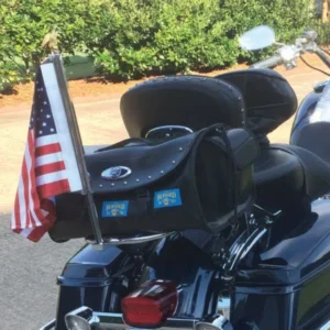 Motorcycle/Automotive Flag Mount and Flags
