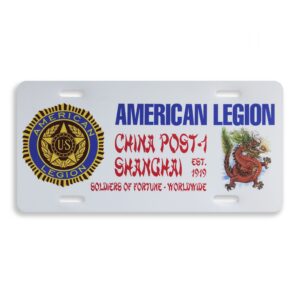 CP1 - American Legion License Plate