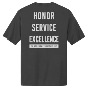 Honor, Service, Excellence shirt